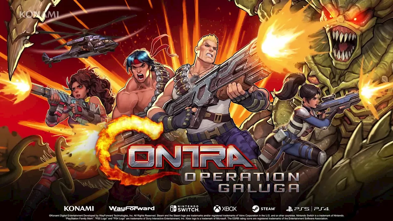 Contra: Operation Galuga - Der Shooter zeigt sich im Launch-Trailer