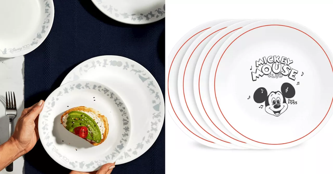 Disney Corelle dinnerware sets on sale as part of 100th anniversary celebration