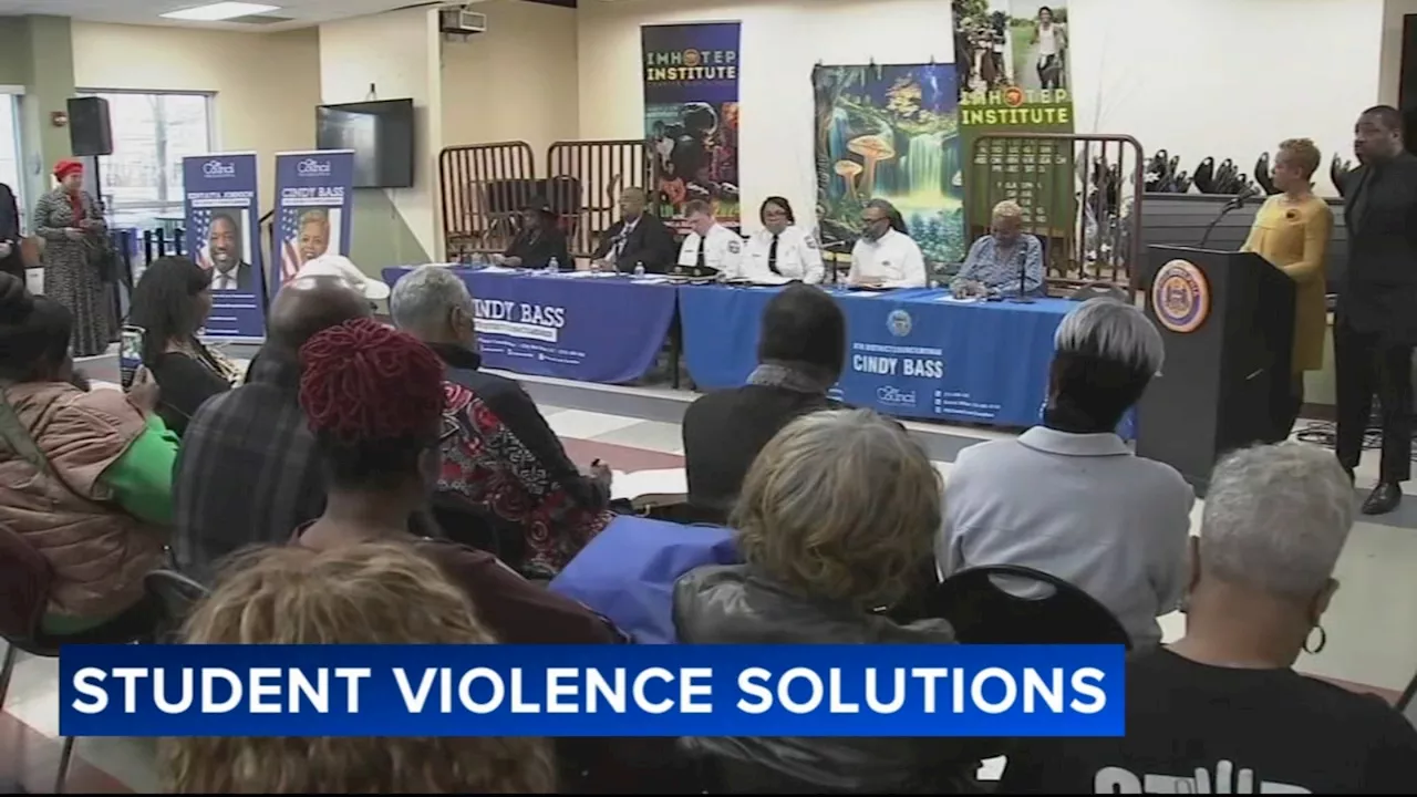 Peace Not Guns town hall aims to find solutions to Philadelphia gun violence