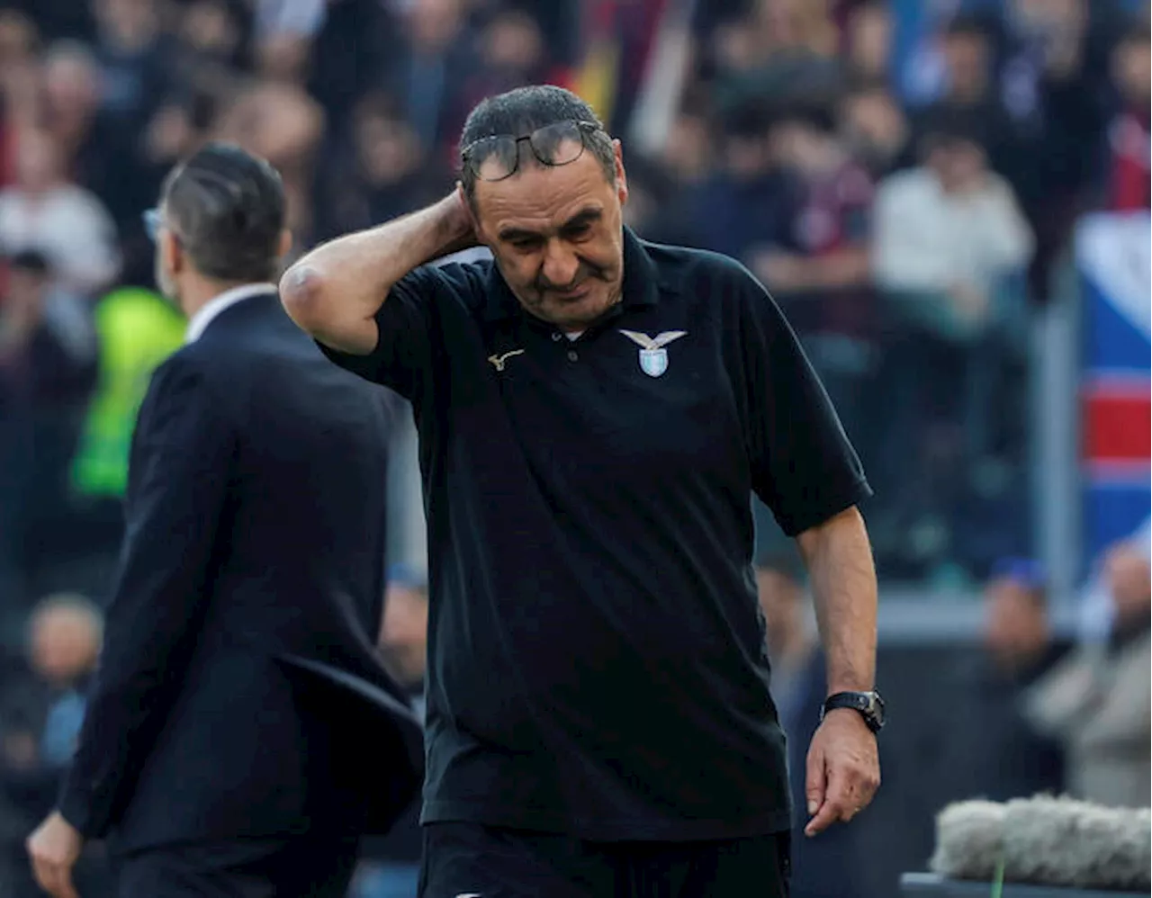 La Lazio ufficializza l'addio di Sarri, squadra a Martusciello