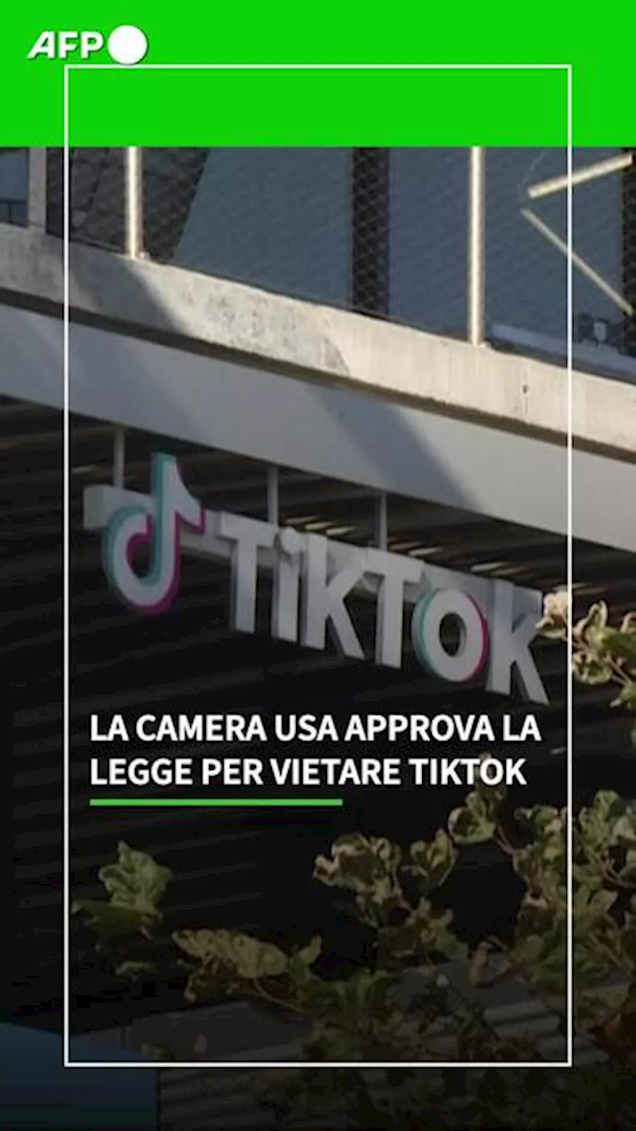 Stati Uniti, la Camera approva la legge per vietare TikTok