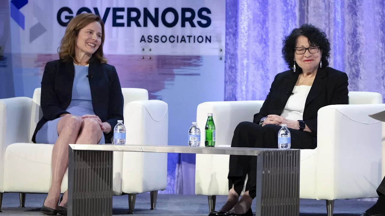 Supreme Court Justices Barrett and Sotomayor, ideological opposites, unite to promote civility