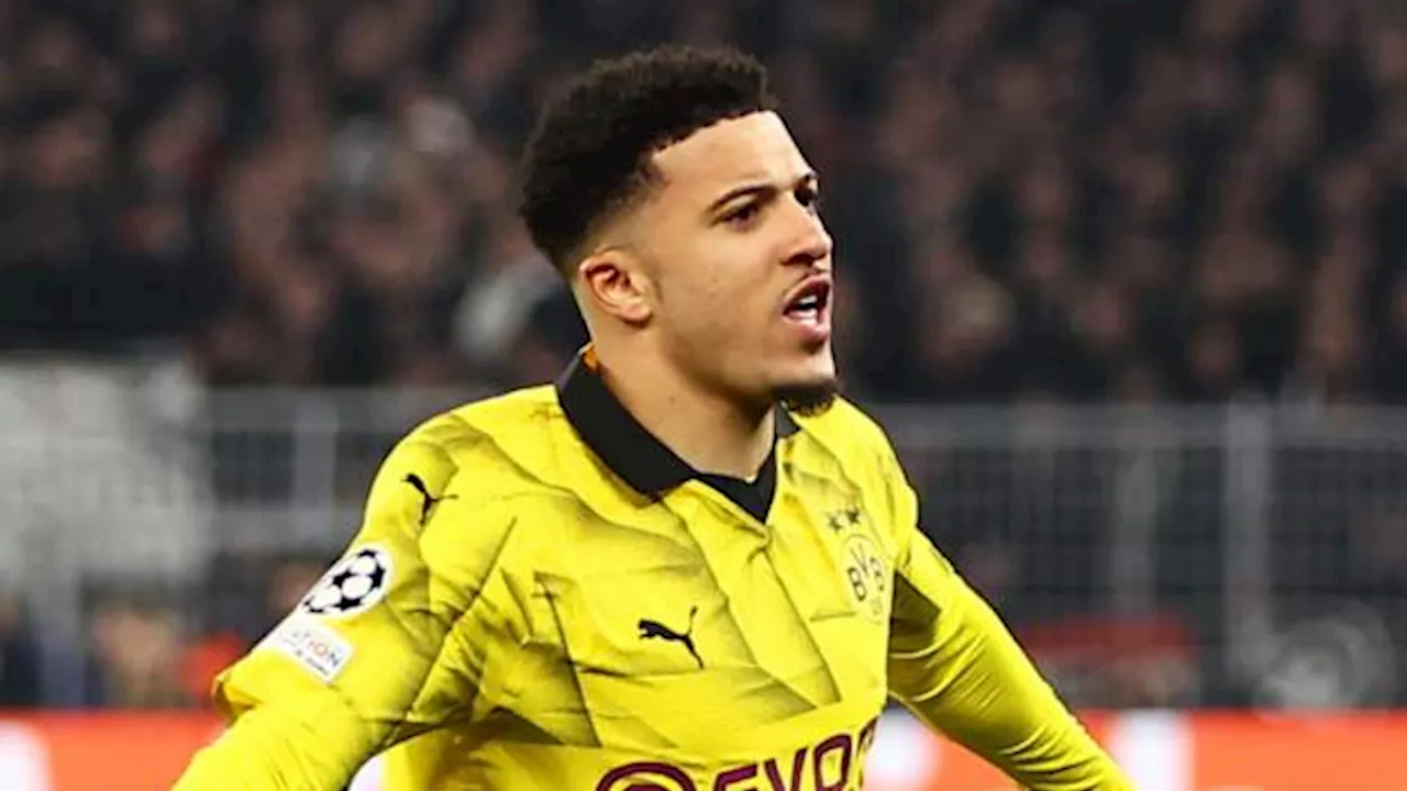 Jadon Sancho and Marco Reus secure Champions League quarter-finals for Borussia Dortmund