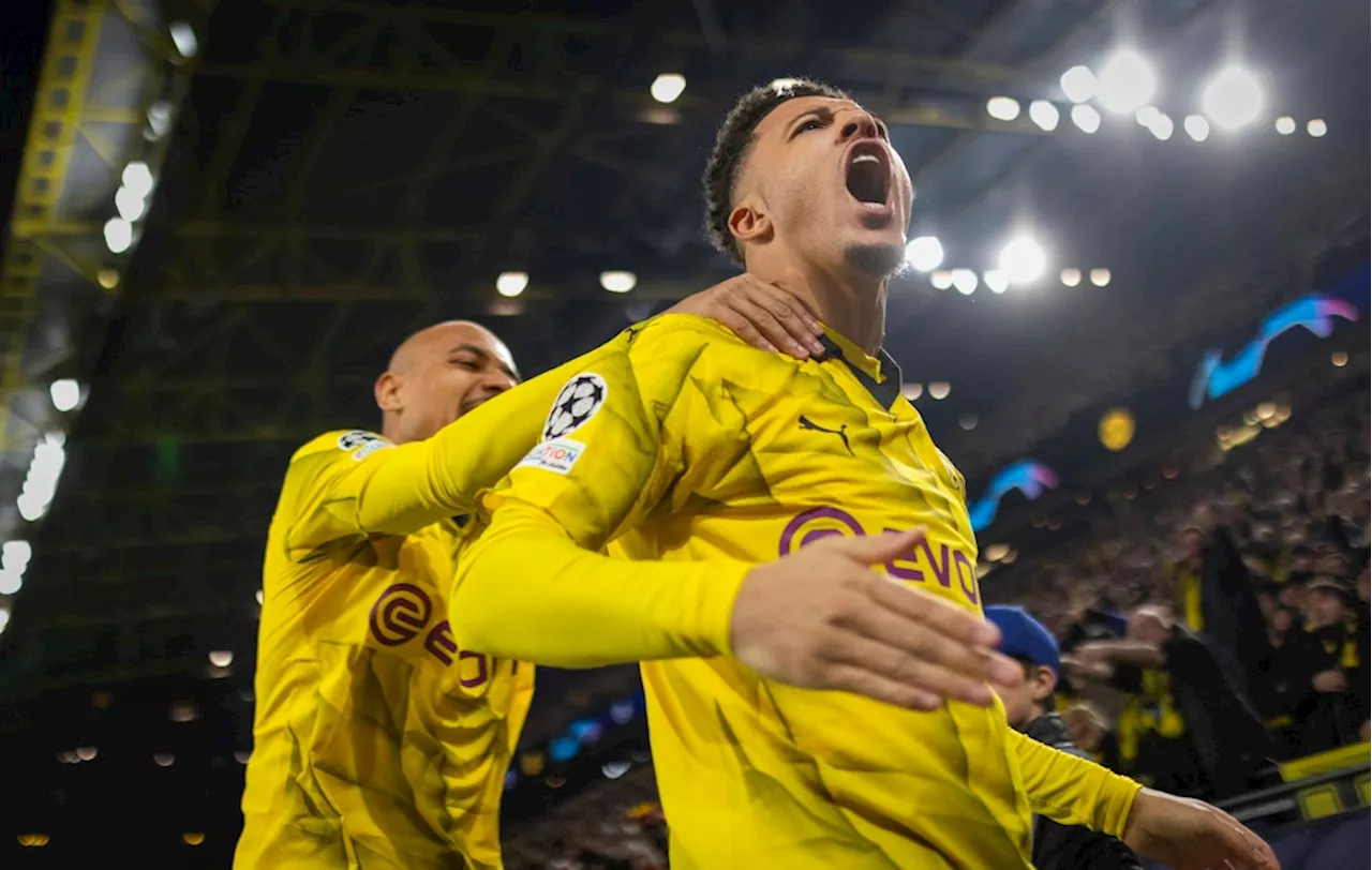 Erstmals seit 2021: Borussia Dortmund im Viertelfinale der Champions League