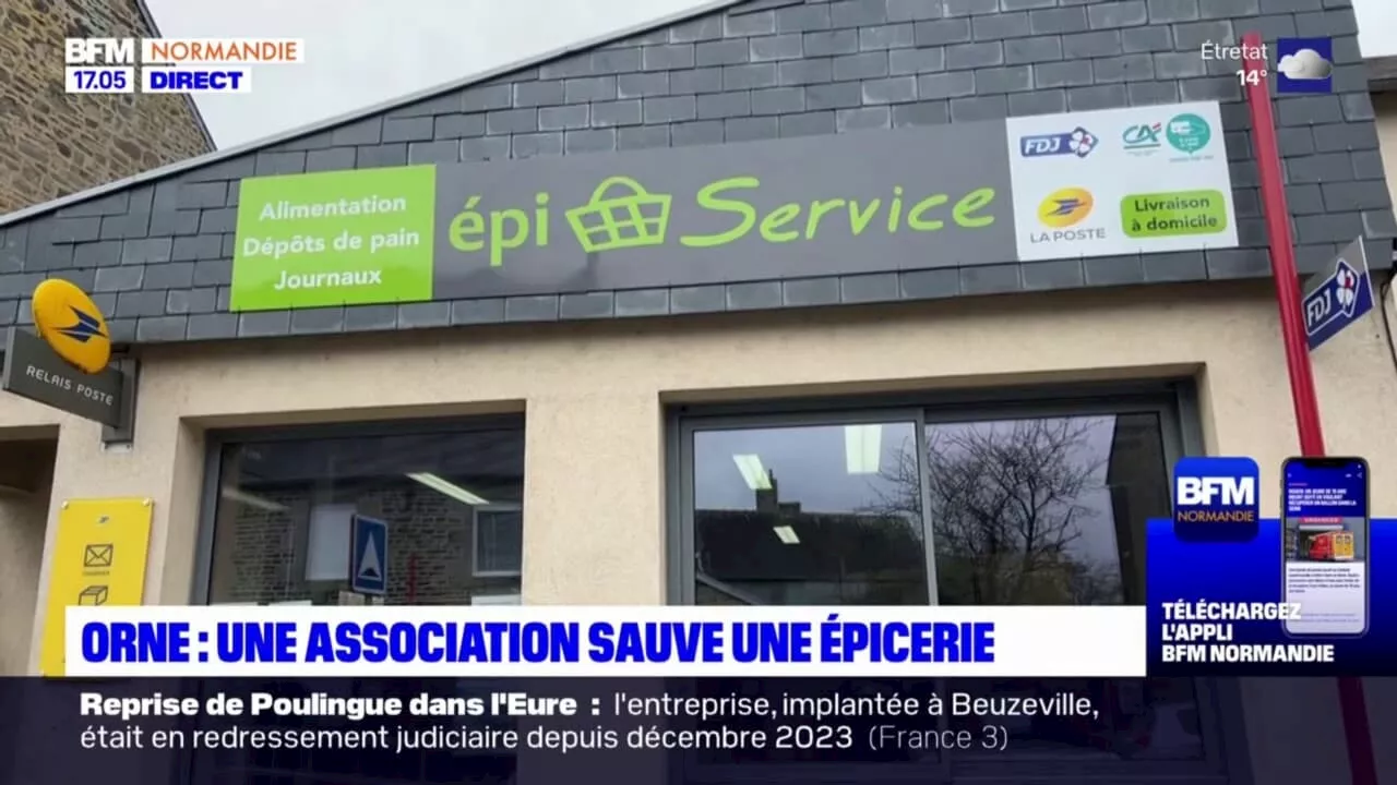 Orne: une association d'habitants a repris l'épicerie du village de Saint-Pierre-d'Entremont