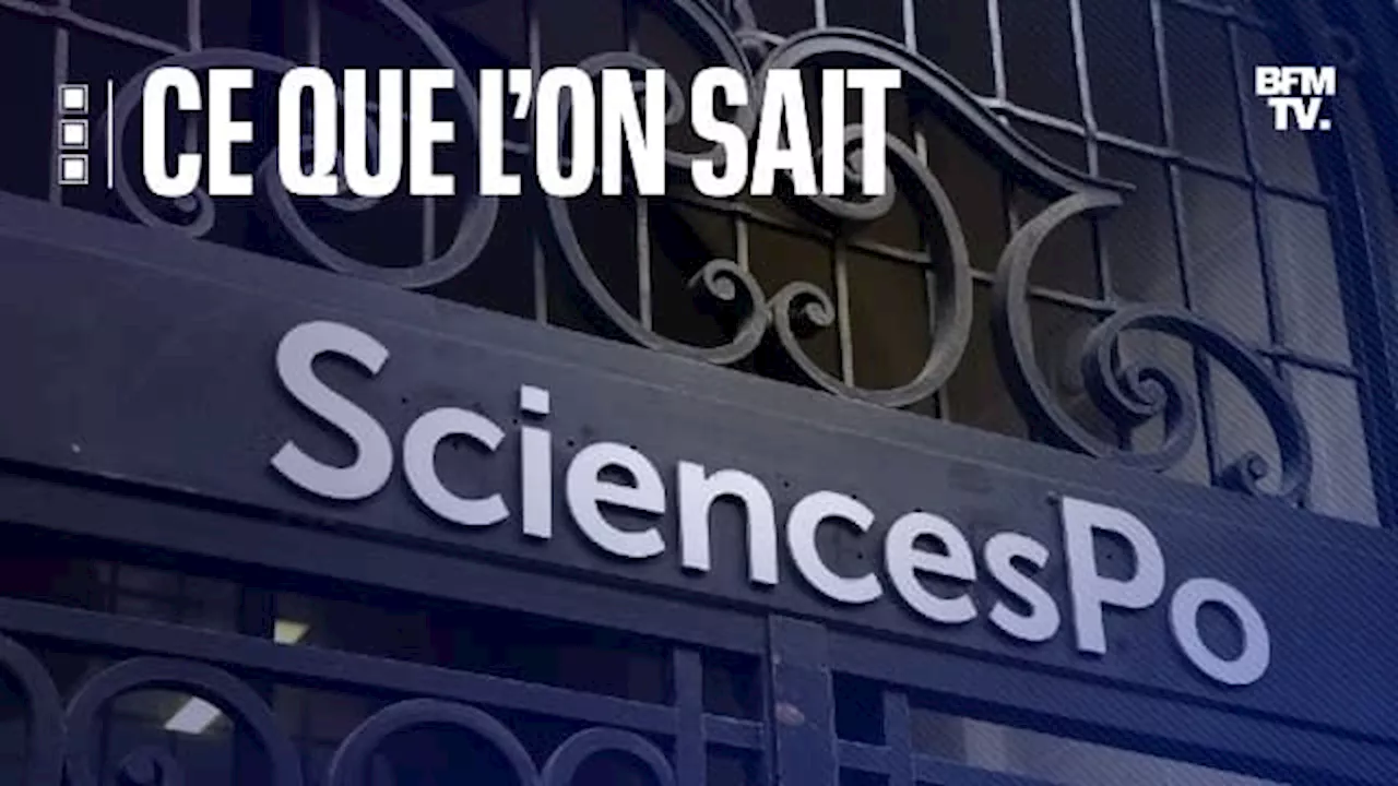 Une étudiante empêchée d'accéder à une mobilisation pro-palestinienne à Sciences Po Paris