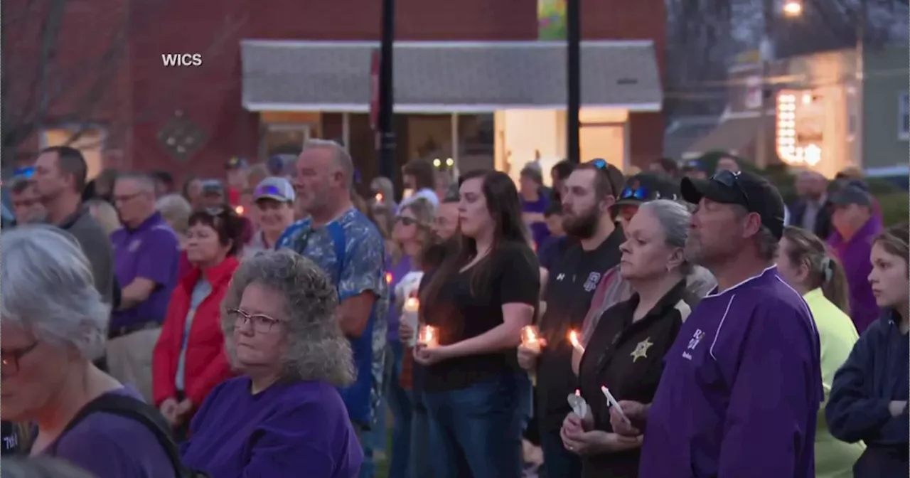 Neighbors hold vigil for 5 killed in downstate Illinois school bus crash