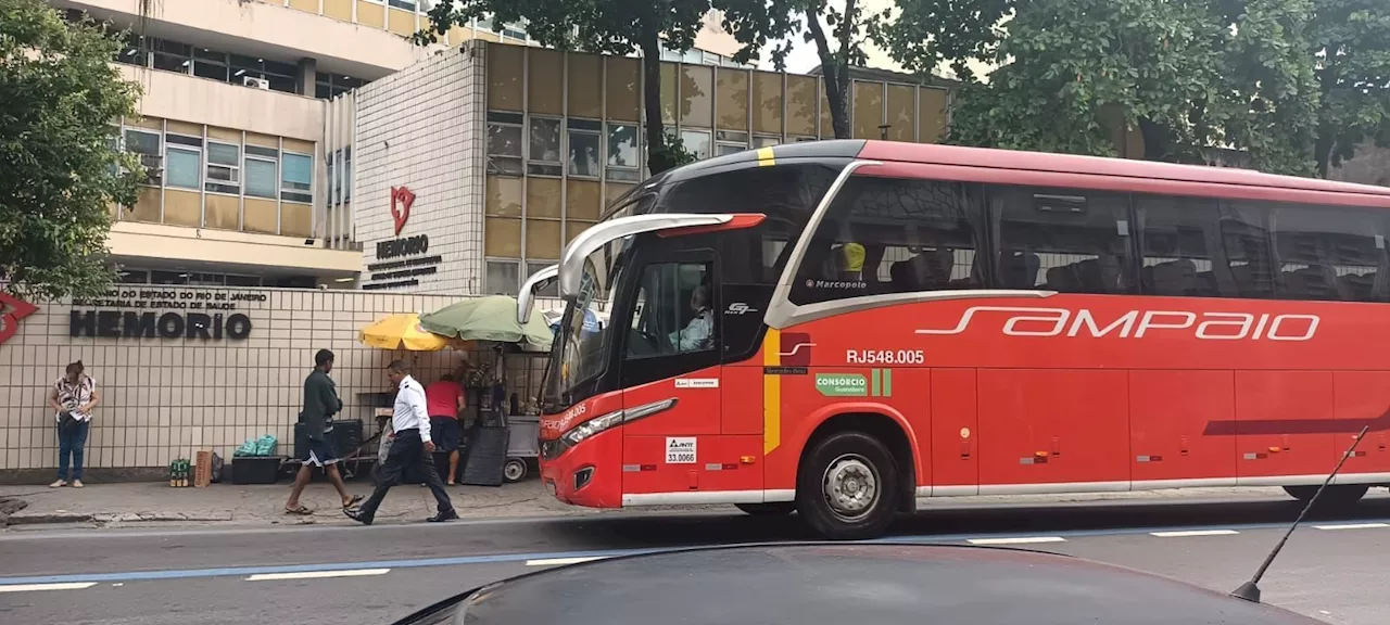 Empresa de ônibus alvo de sequestro mobiliza funcionários para doação de sangue