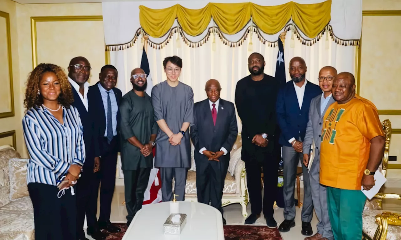 Gluwa CEO Discusses Enhancements to Liberia's Financial and Internet Connectivity Infrastructure with President Boakai