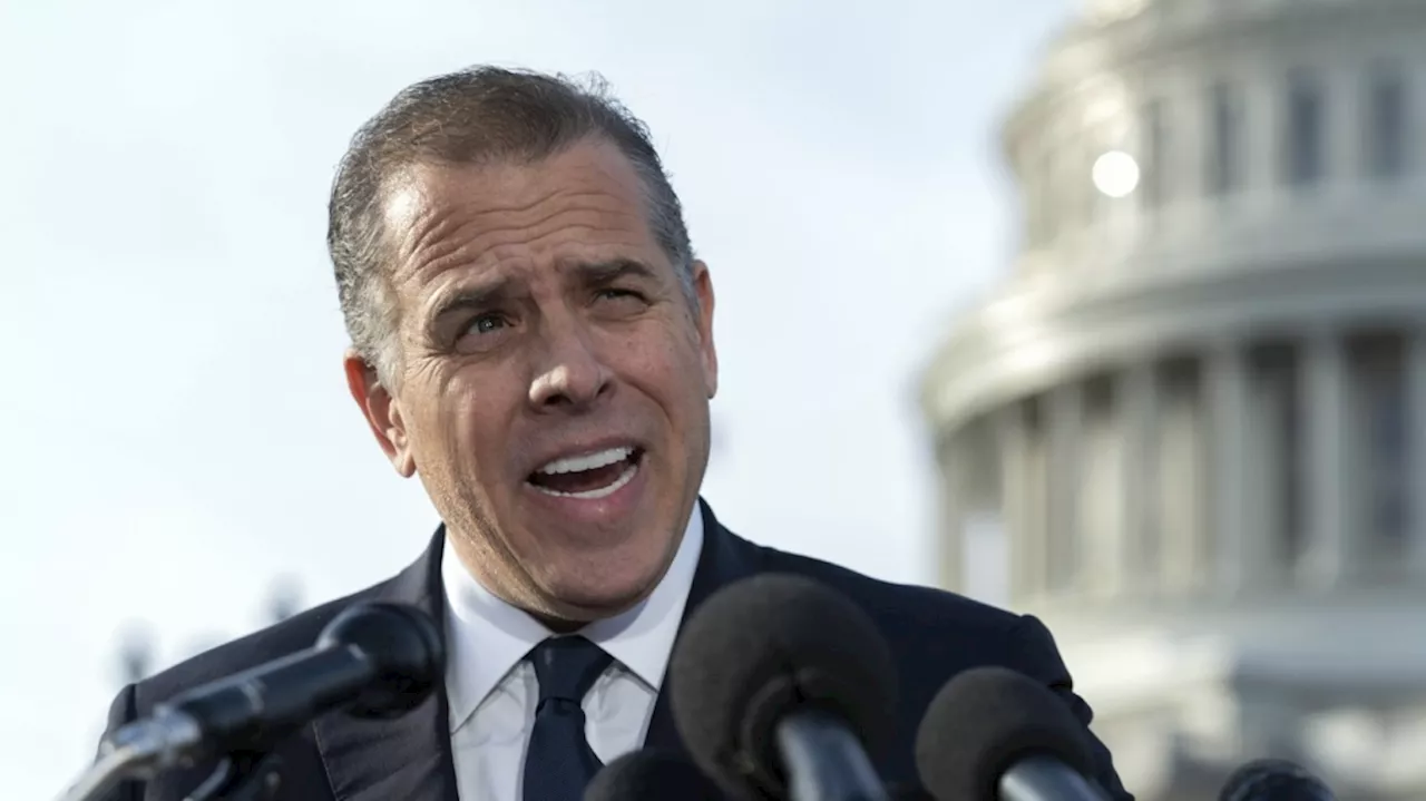 Hunter Biden trial on federal gun charges set for June 3