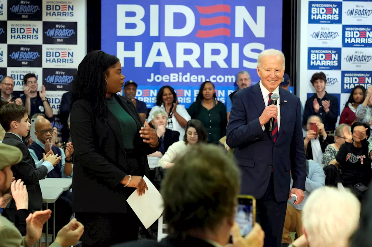 Biden touts jobs project in Wisconsin as GOP tries to woo state back with Milwaukee convention