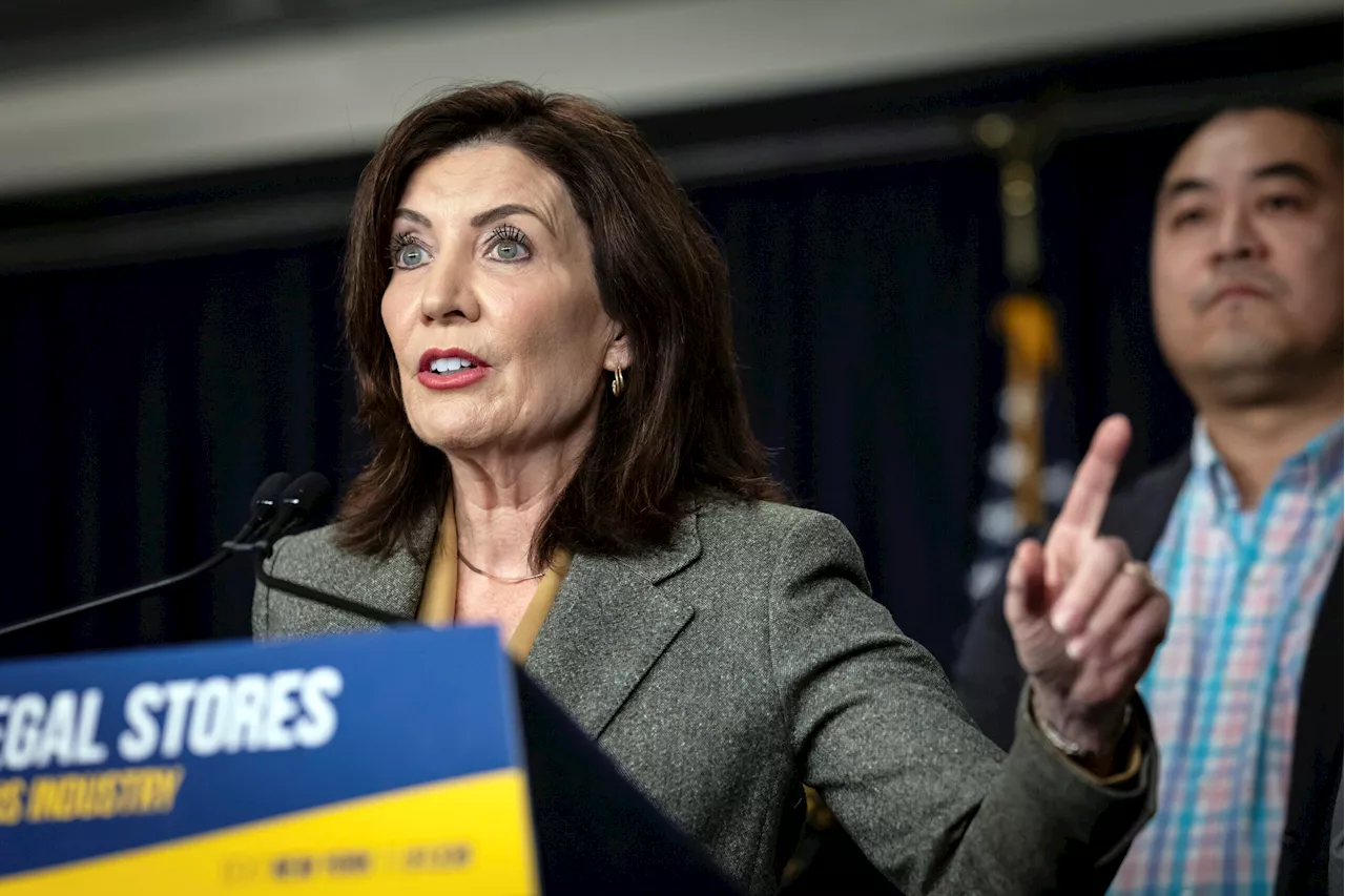 Kathy Hochul celebrates spirit of immigration when asked about changing sanctuary city laws