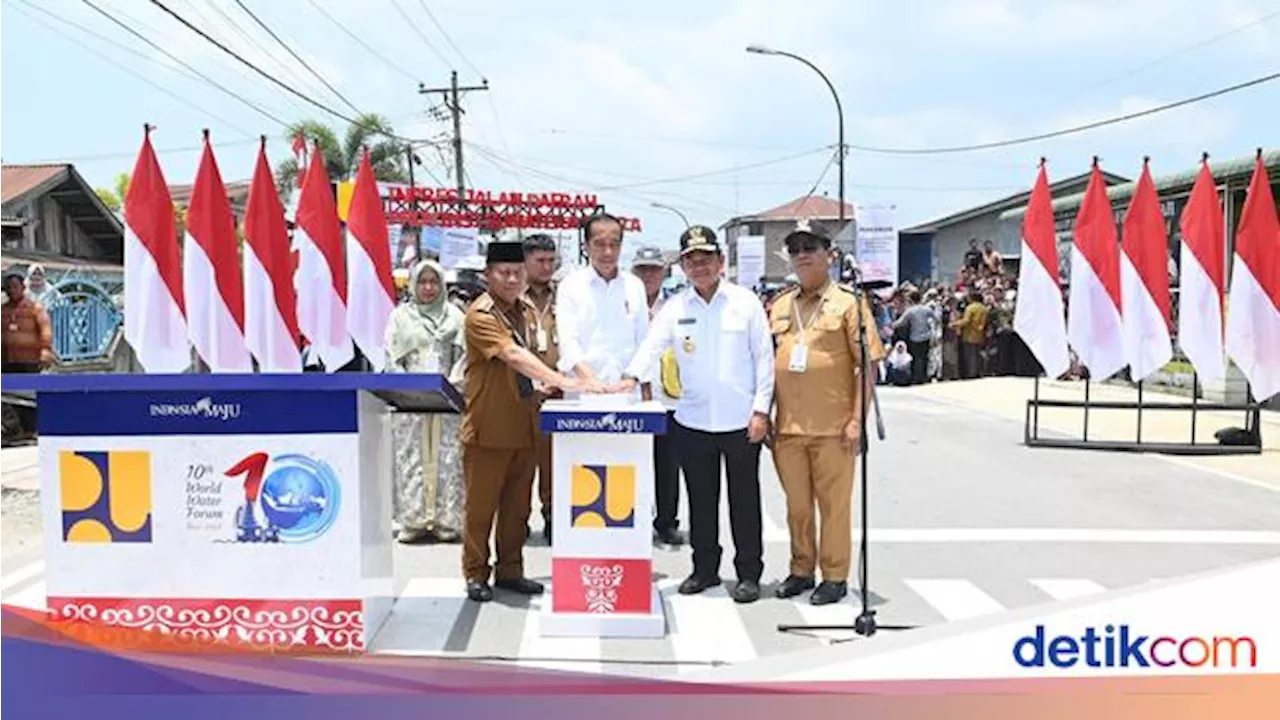 Jokowi Gelontorkan Rp 868 Miliar buat Perbaiki Jalan 209 Km di Sumut