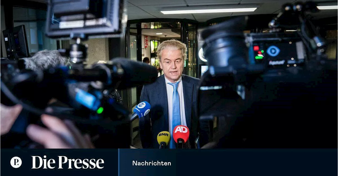 Geert Wilders wird nicht neuer Regierungschef in den Niederlanden