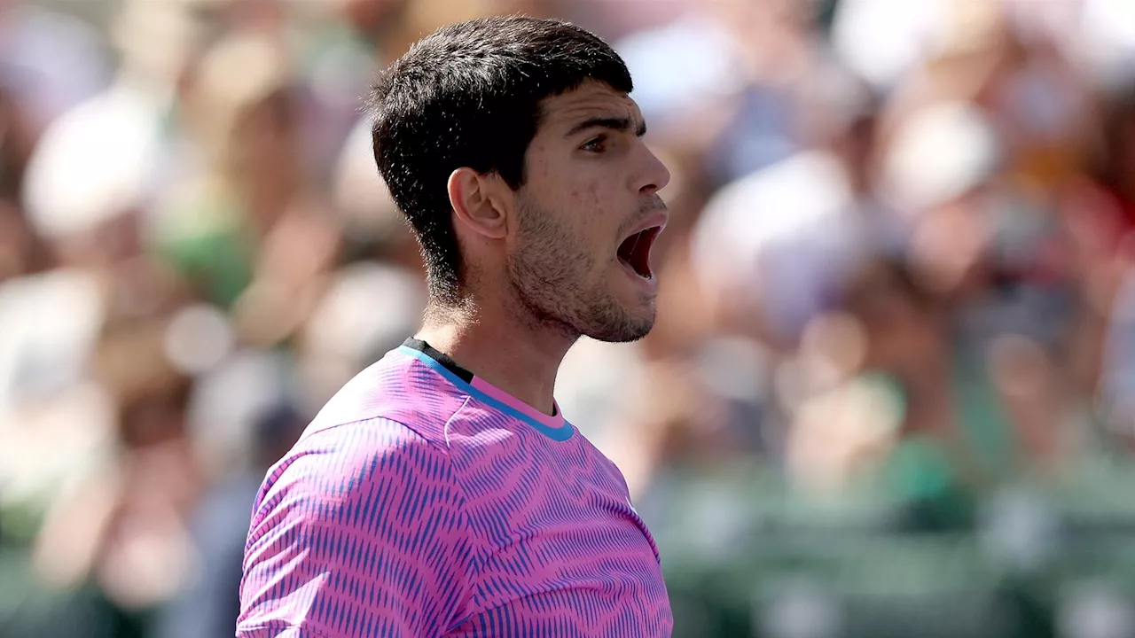 Carlos Alcaraz à la recherche d'une victoire référence à Indian Wells