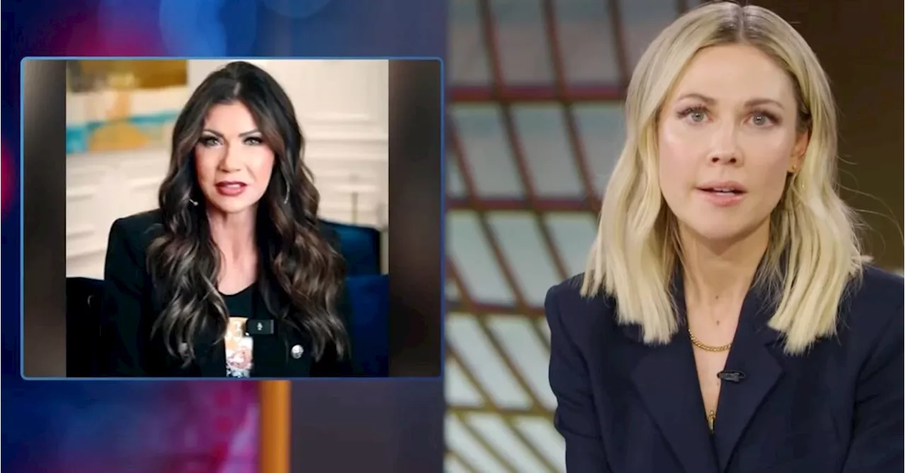 Desi Lydic Spots 1 Thing That Impresses Her About Kristi Noem's 'Unusual' Dental Promo