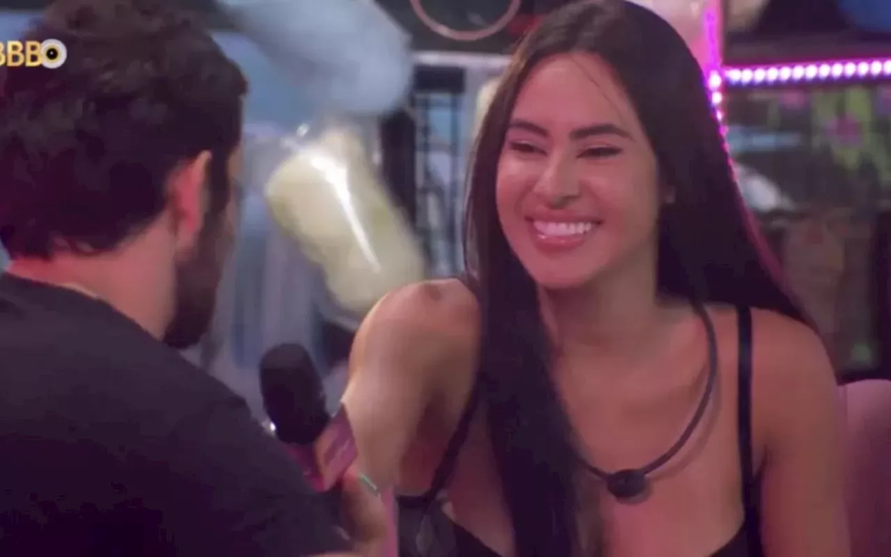'BBB 24': Isabelle elogia Matteus em festa: 'Gato, arrasa corações'