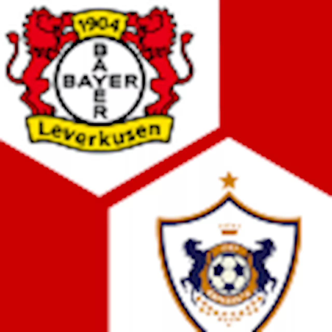 Bayer 04 Leverkusen - Qarabag Agdam : | Achtelfinale