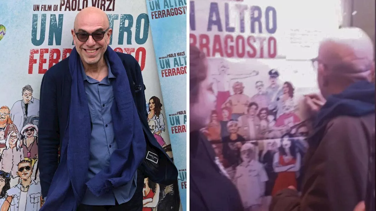 Virzì furioso con l’Ambrosio, alla prima del suo film abbandona il cinema: “Proiezione scadente”