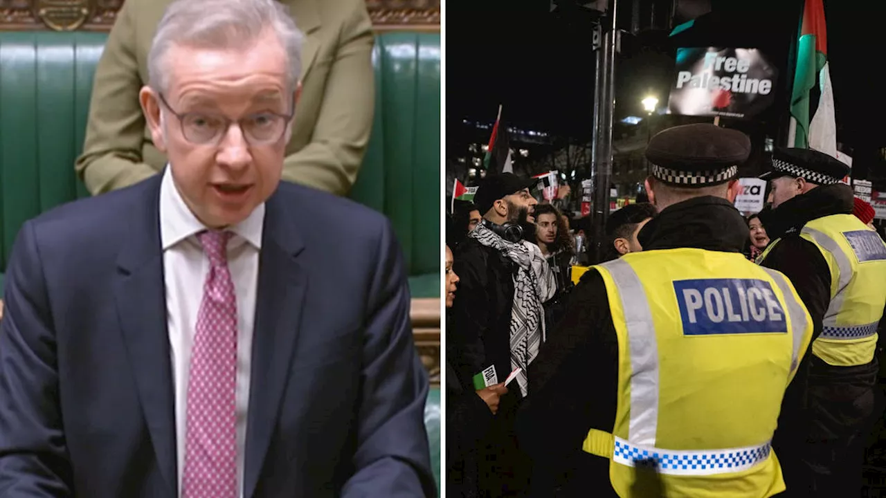 Michael Gove uses parliamentary privilege to list organisations under review amid new extremism definition