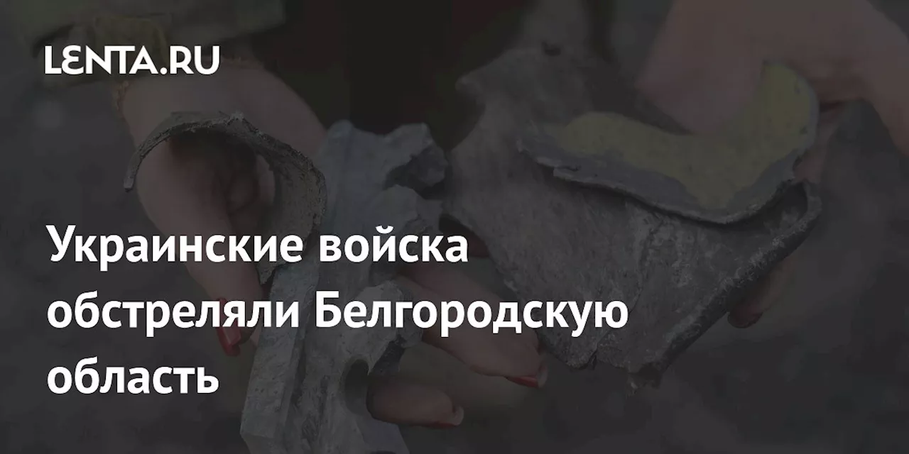 Украинские войска обстреляли Белгородскую область