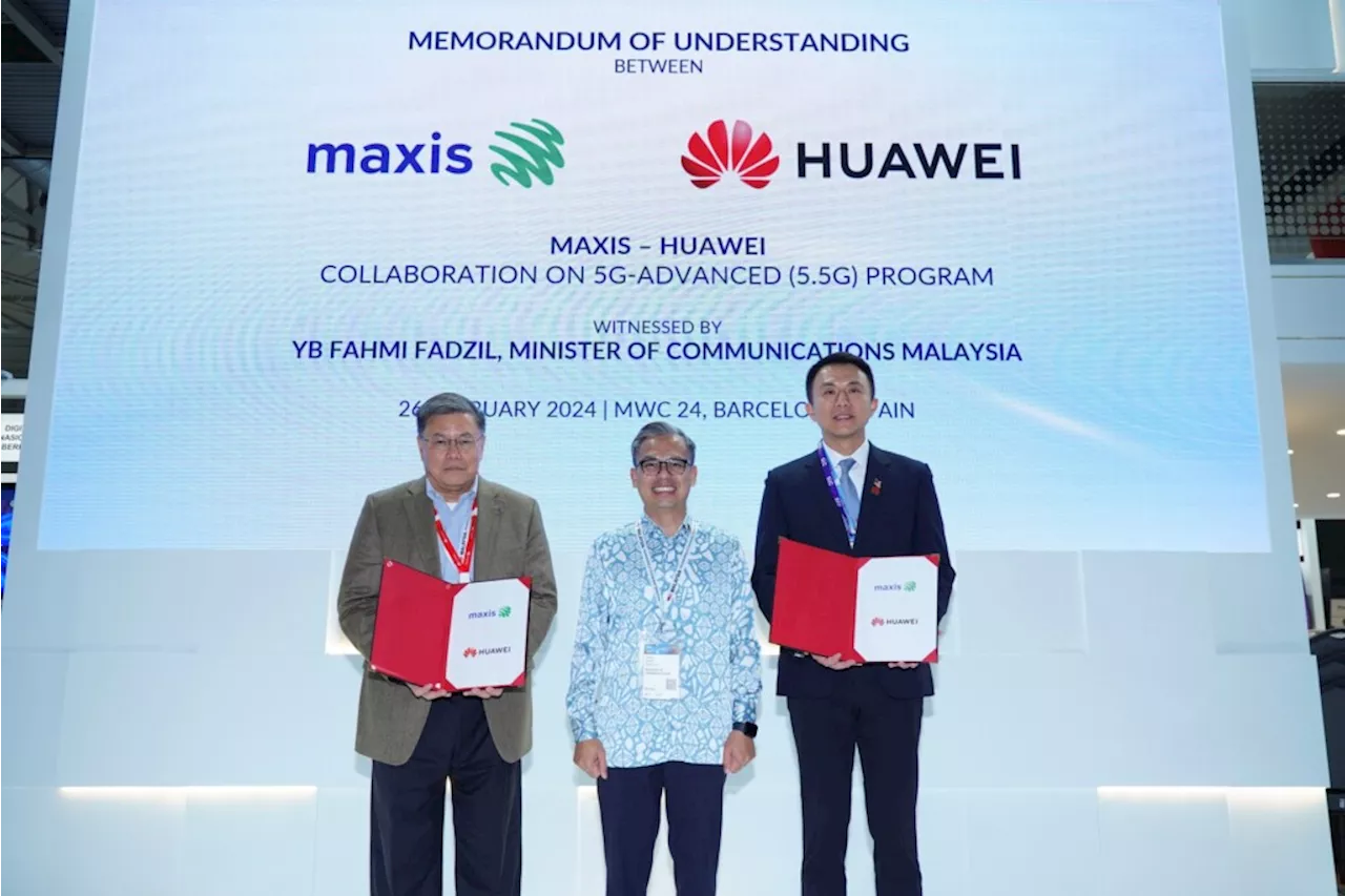 Maxis Expands Collaboration With Huawei To Drive 5G-Advanced Innovation And Commercialisation In Malaysia -