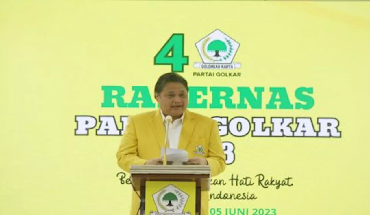 Seluruh DPD Diklaim Dukung Airlangga Kembali Jadi Ketua Umum Golkar