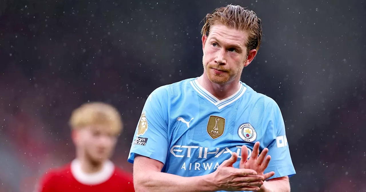 Man City suffer huge De Bruyne injury setback ahead of Newcastle and Arsenal