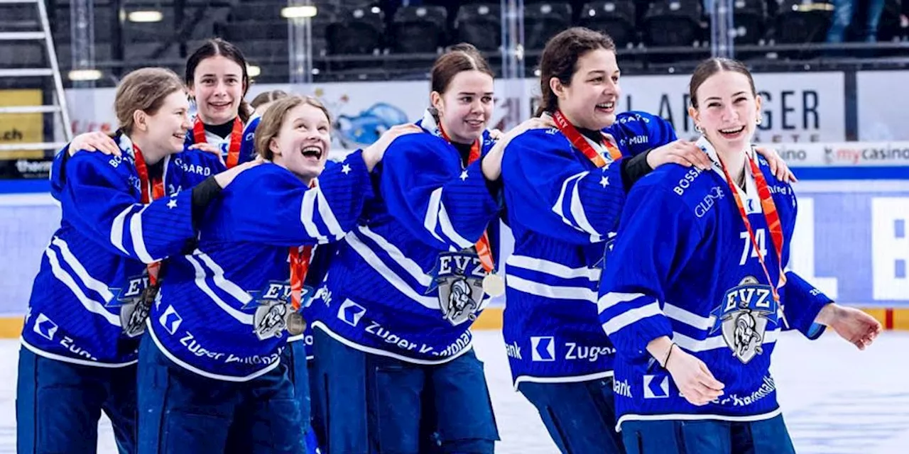 EV Zug: Souveräner B-Meistertitel für das Frauenteam