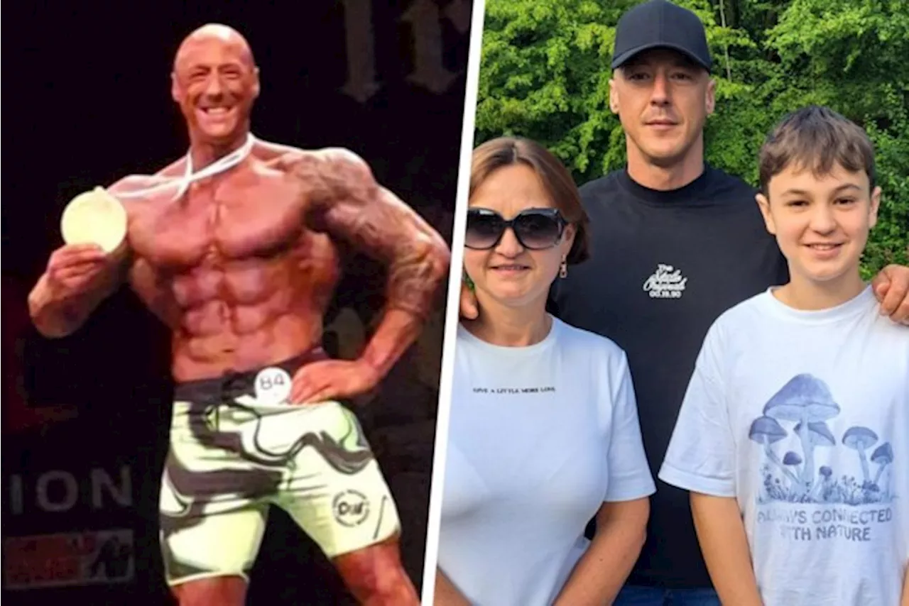 Bodybuilder Jonas (39) plots overleden na hartslagaderbreuk: “Hij is gestorven in mijn armen”