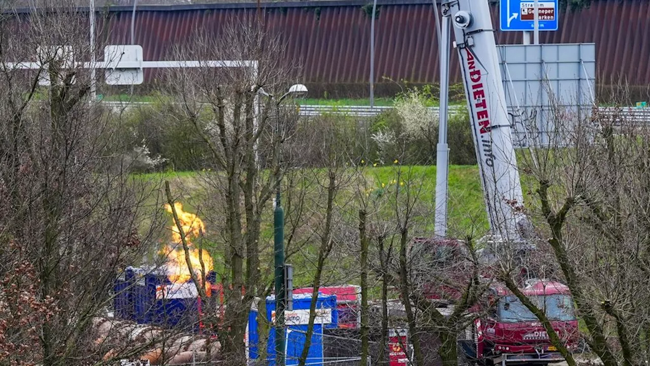 Probleem met gasleiding onder controle bij Eindhoven, A2 weer open