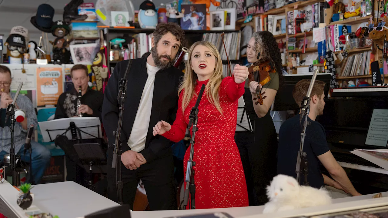 Josh Groban and Annaleigh Ashford Lead Broadway Cast in Tiny Desk Performance