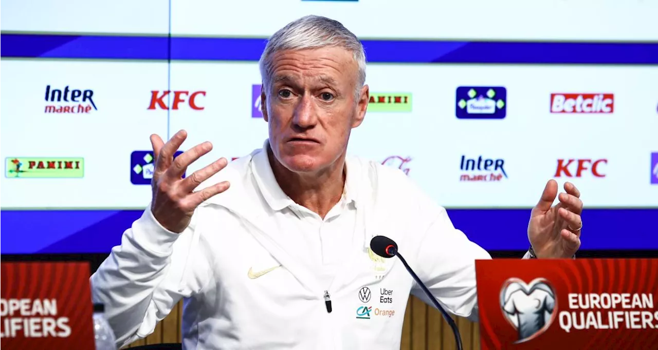 Équipe de France : Deschamps évoque la suspension de Pogba et explique l'absence de Barcola