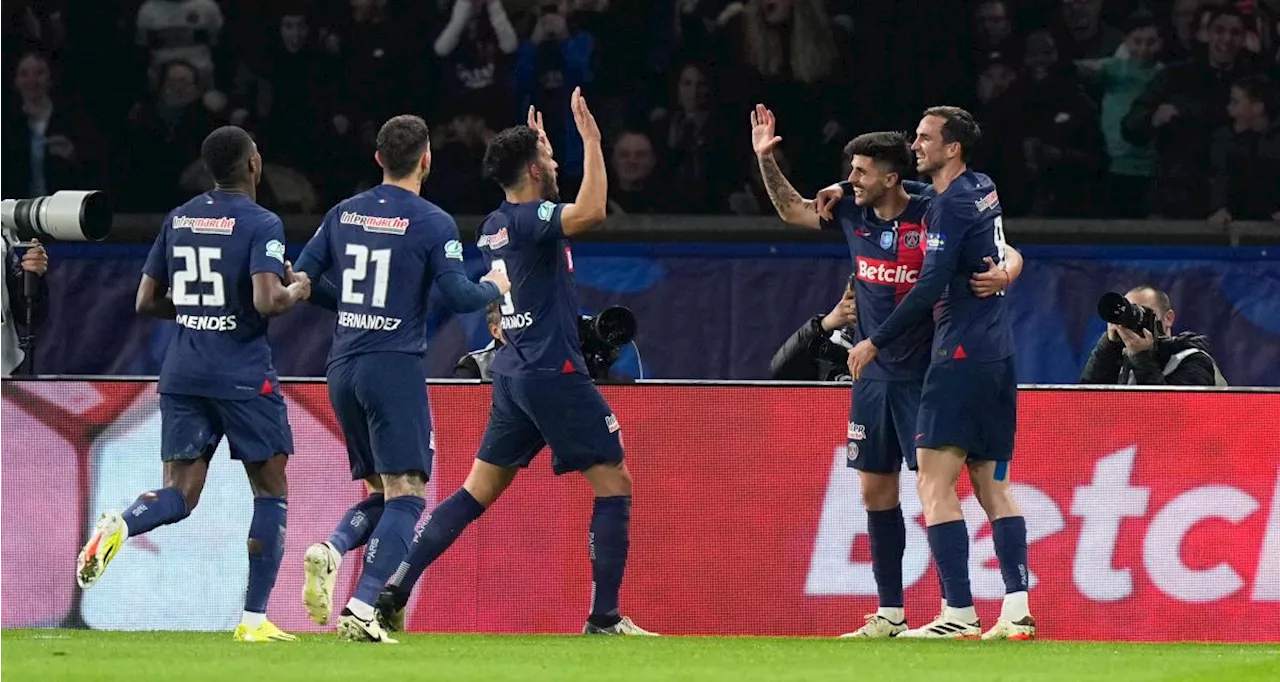 🚨 Le PSG écarte Nice et rejoint Rennes en demi-finale de Coupe de France