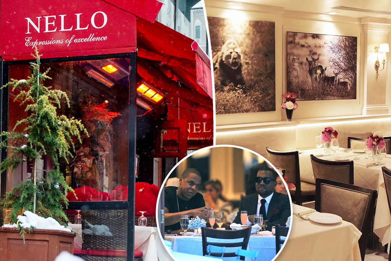 NYC eatery Nello -- known for $275 pasta and celebs -- shut down, facing eviction over alleged '$5M in back rent'