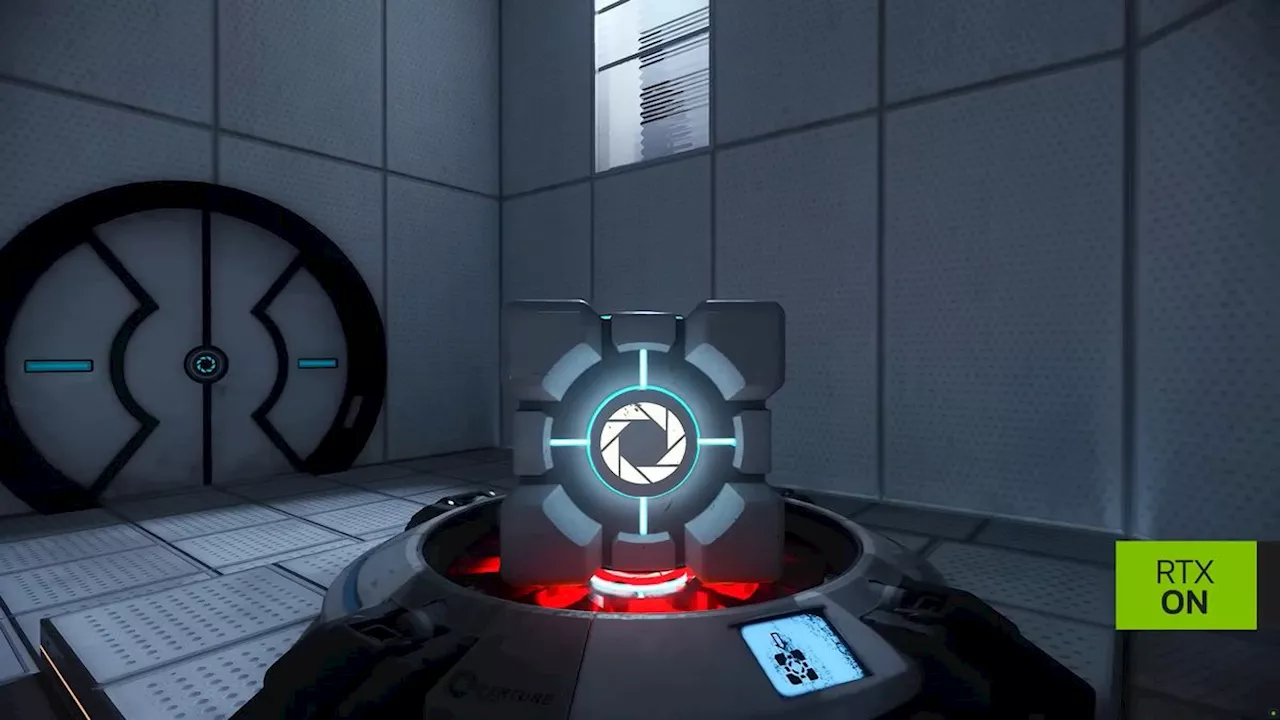 Portal with RTX has been updated to include Nvidia's latest load time accelerating GPU tech