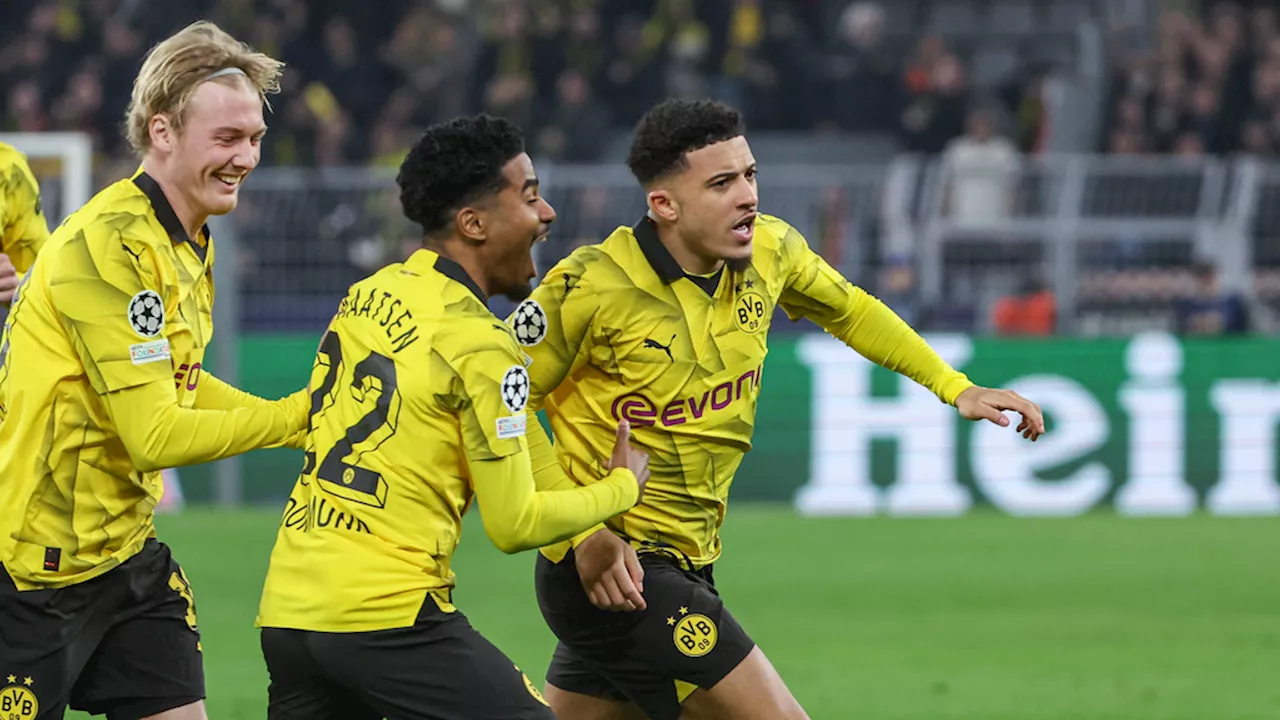 BVB schlägt PSV Eindhoven und steht im Champions-League-Viertelfinale