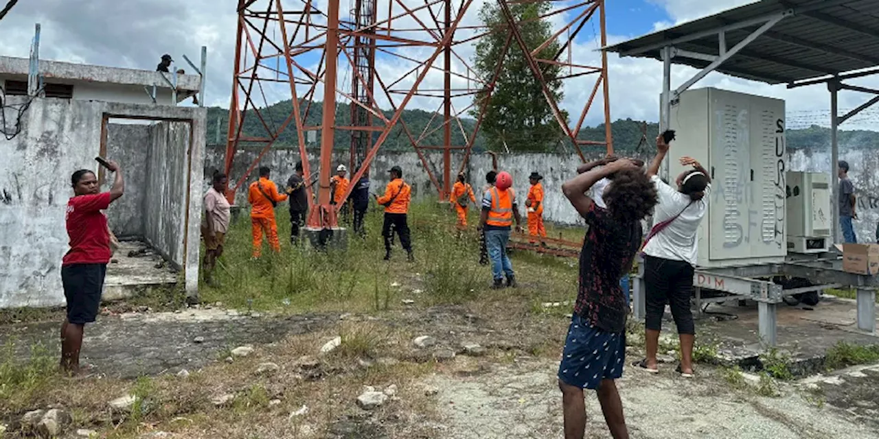 Cegah Warga Bunuh Diri, Anggota Basarnas Meninggal Dunia Terjatuh Dari Tower di Jayapura