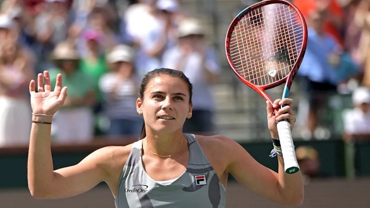 Navarro stuns Sabalenka, Gauff cruises into Indian Wells quarters - SABC News