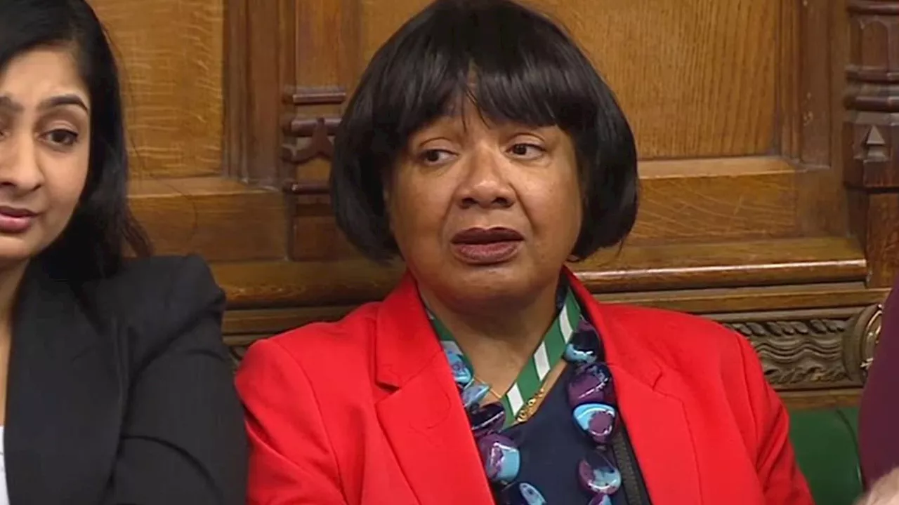 Diane Abbott criticises Speaker for not calling her during Prime Minister's Questions