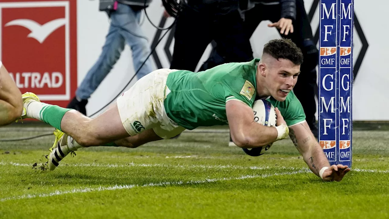 Six Nations: Calvin Nash ruled fit as Ireland name unchanged XV to face Scotland; Garry Ringrose onto bench