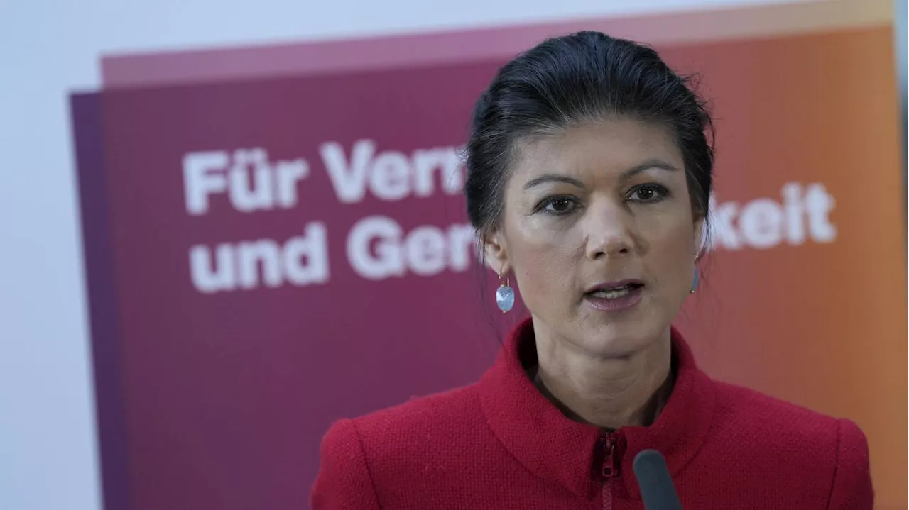 5000 Spender betroffen : Datenleck beim Bündnis Sahra Wagenknecht