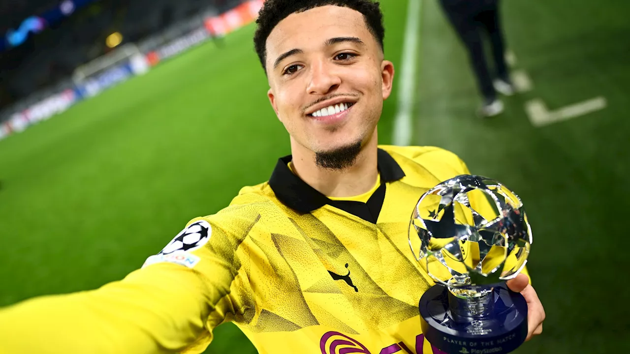 How Jadon Sancho’s heroics for Borussia Dortmund could block Manchester United from Champions League...