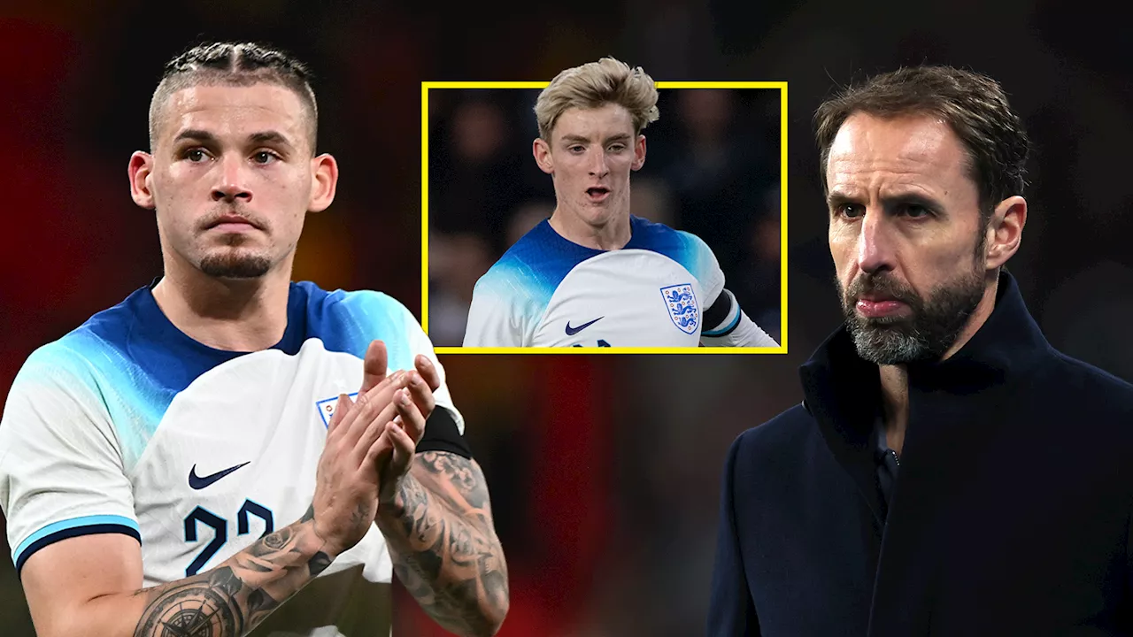 Kalvin Phillips dropped from England squad as Gareth Southgate calls up two youngsters for first time...