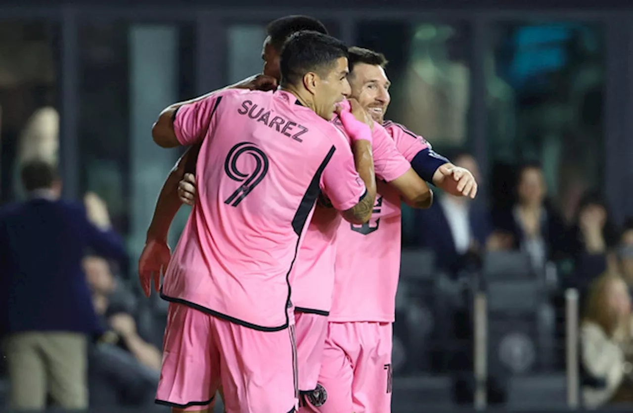 Lionel Messi and Luis Suarez lead Inter Miami to victory in CONCACAF Champions Cup