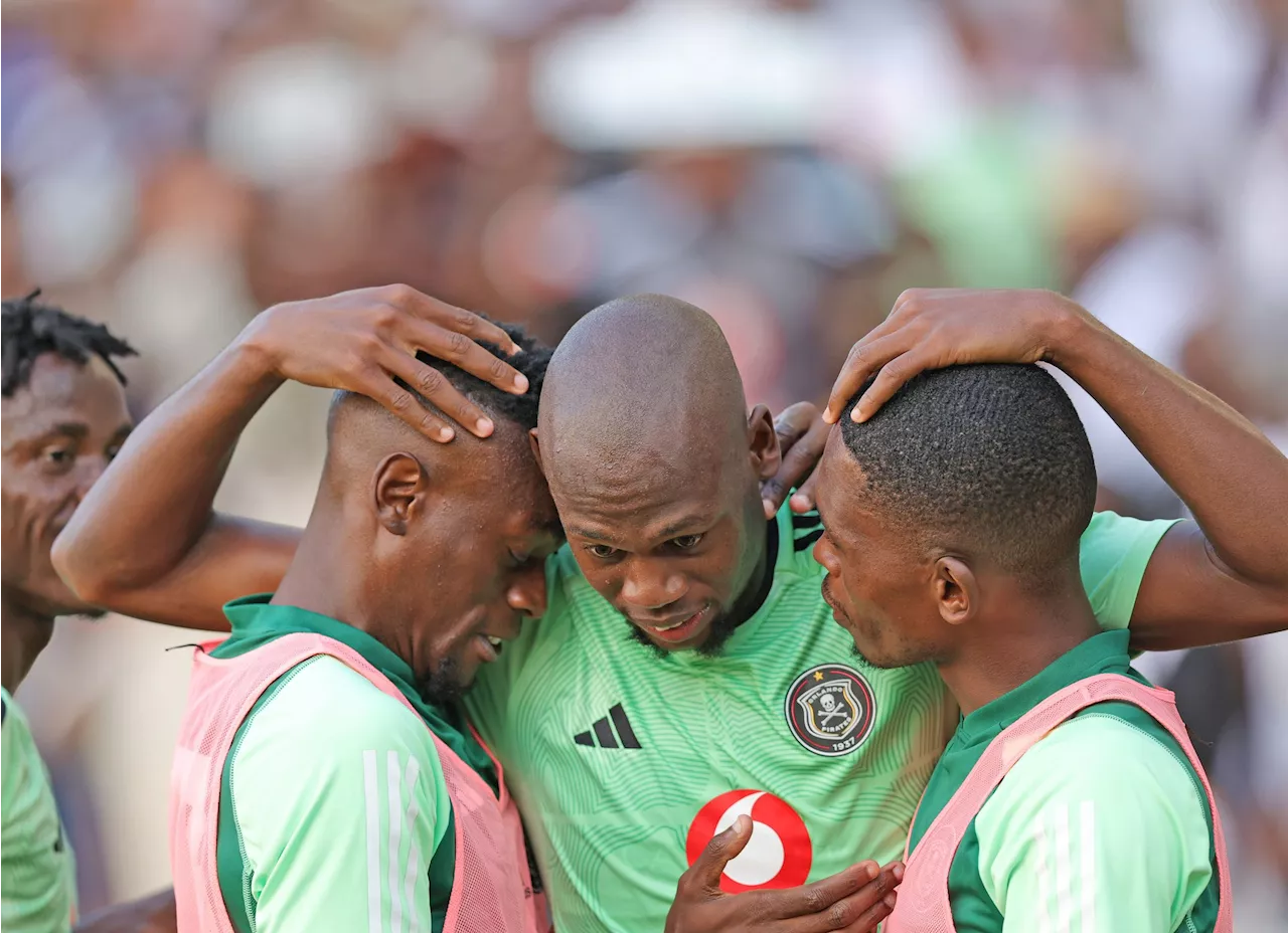 Nedbank Cup: Three Orlando Pirates players out with injuries