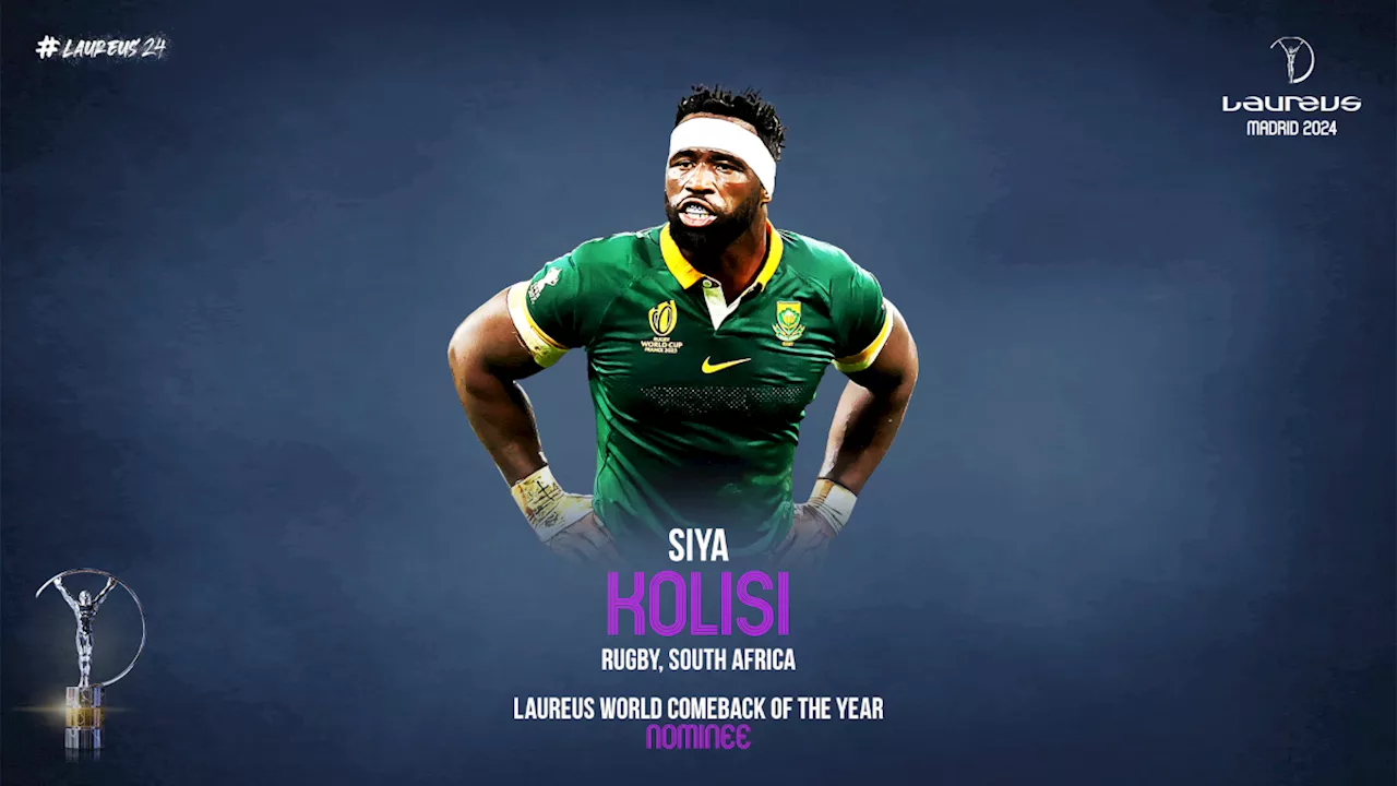 Olympic hero hails Siya Kolisi as a true inspiration