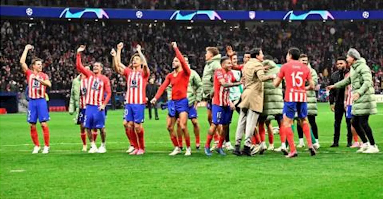 Atletico triumph on penalties to reach Champions League quarters