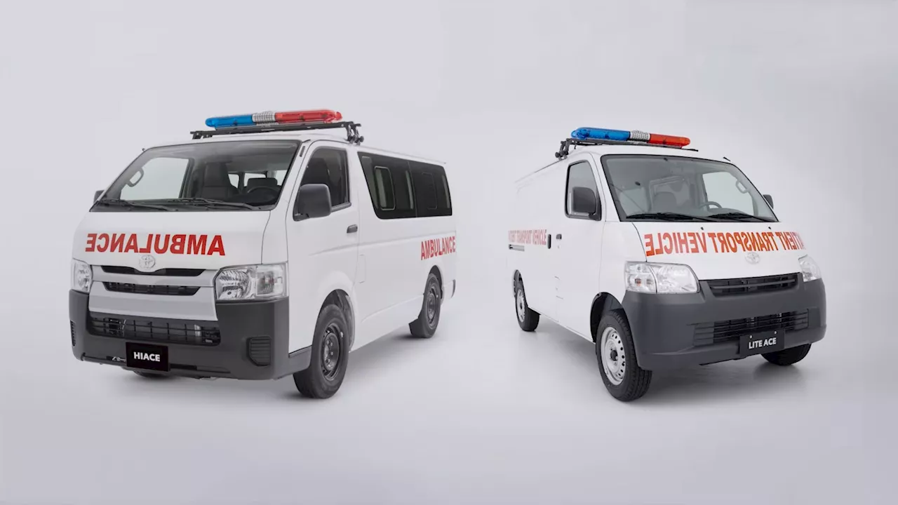 Toyota Hiace and Lite Ace: Emergency response vehicles in the spotlight