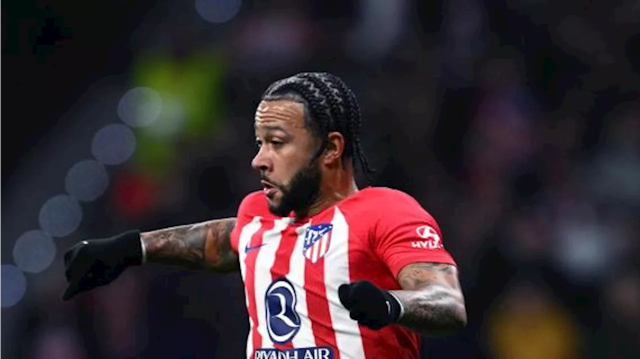 Depay punisce un'Inter sprecona: 2-1 a Madrid, il Metropolitano è una bolgia